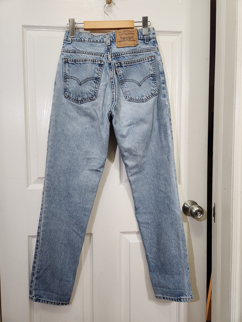 Levi's Jeans Orange Tab Light Wash Denim Pants - Classic Relax Fit